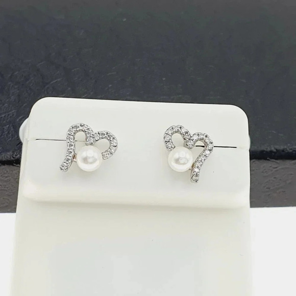 925 sterling silver luxury CZ earrings for women/girls, Best for RJUS2150 - Picture 8 of 11